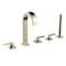 Speakman SB-2533-BBZ Lura 5-Hole Roman Tub Faucet W/ Platform Lever Handles BBZ SB-2533-BBZ - alternate 1